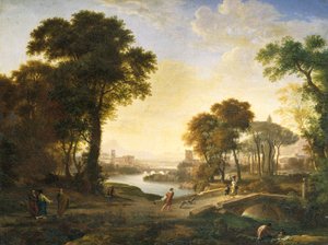 Landschaft von Pietro Ronzoni