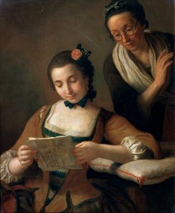 Lesen, ca. 1727-1760