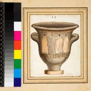Eine rotfigurige Vase von Pietro Santi Bartoli