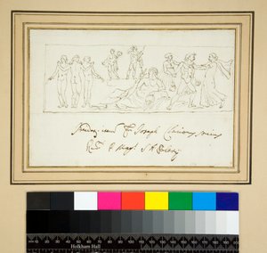 Das Relief, das den Quellen und Nymphen gewidmet ist