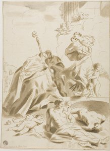 Verdammung der Häresie von Pietro Testa