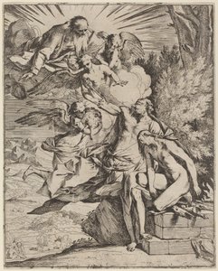 Das Opfer Abrahams von Pietro Testa