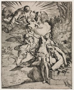 Das Opfer Abrahams von Pietro Testa