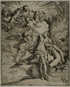 Das Opfer Isaaks von Pietro Testa