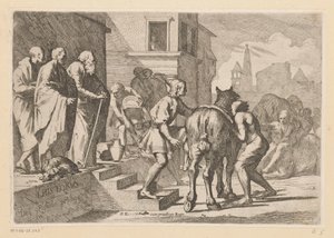 Abreise des verlorenen Sohnes von Pietro Testa