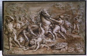 Die Bekehrung des heiligen Paulus von Pietro da Cortona