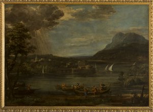 Landschaft mit der Berufung des Heiligen Petrus