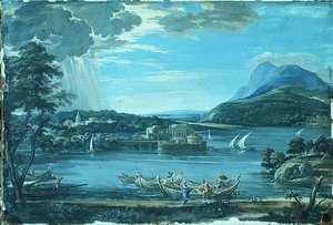 Die Berufung der Heiligen Peter und Andreas, um 1800 von Pietro da (after) Cortona