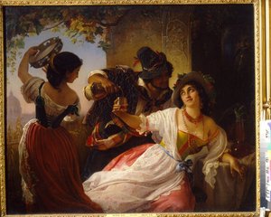 Oktoberfest in Rom (Italien) von Pimen Nikitich Orlov