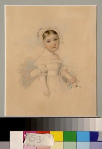 Porträt der Gräfin Alexandra Golitsyna (1823-1910) von Piotr Sokolov