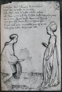 Ein Liebesduett, 15. Jahrhundert, 1925