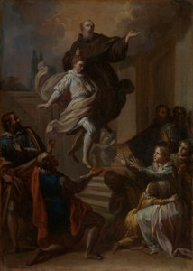 Ein Wunder des Heiligen Josef von Cupertino von Placido Costanzi