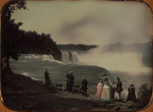 Die Niagarafälle, ca. 1850 von Platt D. Babbitt