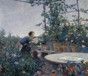 Am Abend von Plinio Nomellini