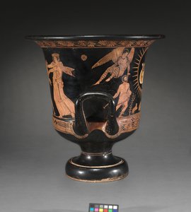 Lukanischer Kalyx-Krater, ca. 400 v. Chr. von Policoro Painter