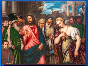 Christus und die Ehebrecherin