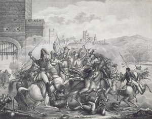 Tod von Josef Sulkowski, 1799 von Polish School