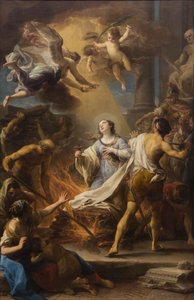 Martyrium der Heiligen Lucia von Pompeo Batoni