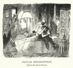 Beliebte Missverständnisse, Leben im Geheimdienst (Lithographie)
