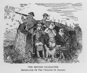 Der britische Charakter; Bedeutung des 12. August