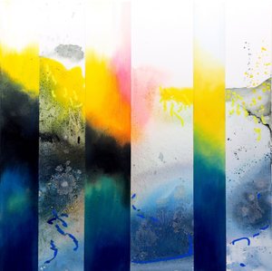 Lebendiger Farbfluss von Poonam Choudhary