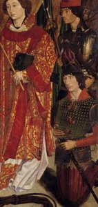Heiliger Vinzenz, Schutzpatron von Lissabon und Heinrich der Seefahrer (1394-1460), Gründer einer Schule für Navigatoren (Detail)