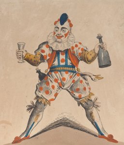 Mr. Grimaldi als Clown, 13. Juli 1822