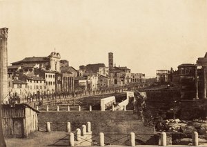 Das Forum, Rom, 1853-56
