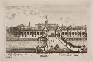 Schloss Christiansborg von Poul Isac Grønvold