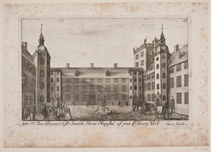 Frederik V auf Koldinghus von Poul Isac Grønvold