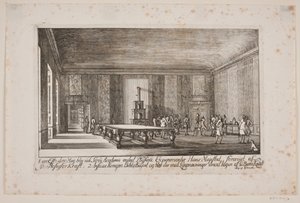 Physikalische Experimente während des Besuchs von Friedrich V. an der Sorø Akademie