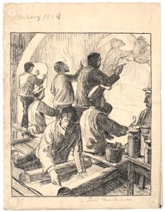 Skovgaard malt in Viborg von Poul S. Christiansen