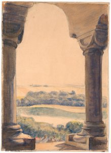 Aussicht vom südlichen Turm des Doms von Viborg von Poul S. Christiansen