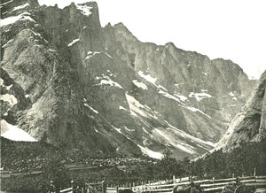 Die Trolltindane-Berge, Horgheim, Norwegen, 1895