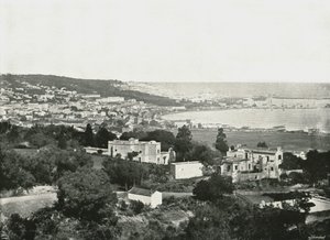 Blick vom Mustafa, Algier, Algerien, 1895