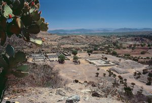 Luftaufnahme der Stadt, Spätklassische Periode von Pre Columbian