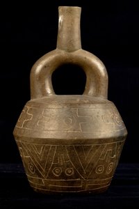 Vase / Cuspidian-Kultur von Precolombian Precolombian