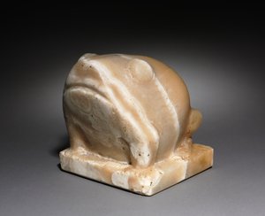 Statue von Heqat, der Froschgöttin, ca. 2950 v. Chr.