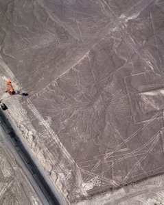Luftaufnahme der Nazca-Linien von Prehistoric Prehistoric
