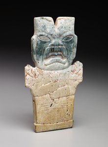 Anthropomorphe Plakette, möglicherweise der Feuerschlange, vorklassische Periode, 800-400 v. Chr. von Prehistoric Prehistoric