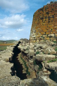 Italien, Region Sardinien, Torralba, Provinz Sassari, archäologischer Komplex von Nuraghe Sant