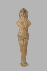 Weibliche Figurine, 3950-3500 v. Chr. von Prehistoric Russian Culture