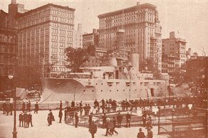 Rekrutierung für die US-Marine, ca. 1917-1919