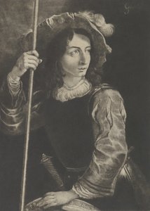 Der große Landsknecht oder Standartenträger, 1658