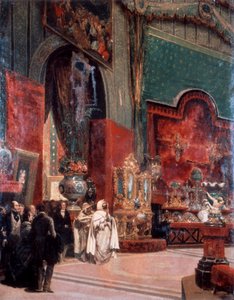 Abd al-Kadir besucht die Weltausstellung in Paris, 1855 von Prosper Lafaye or Lafait