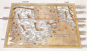 Sexta Asie Tabula, 1541 von Ptolemy