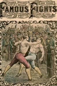 Kampf zwischen Dick Curtis und Jack Perkins, 1828, spätes 19. oder frühes 20. Jahrhundert