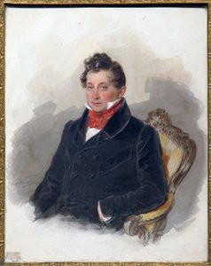 Porträt des Dekabristen Michail Vielgorsky.