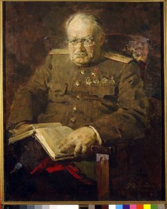 Porträt des Neurochirurgen und Akademikers Nikolai N. Bourdenko (1876-1946) von Pyotr Ivanovich Kotov
