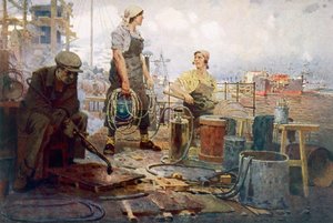 Die rote Sormovo-Werft, ca. 1920